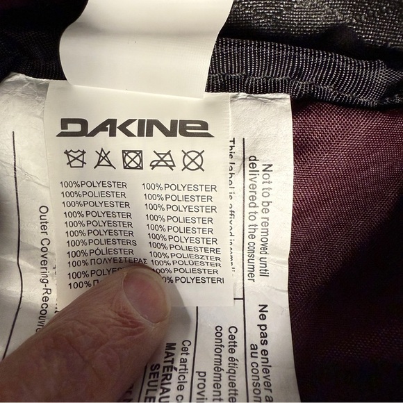 Dakine Gray and Black Patterned Hip Pack/Belt Bag with Adjustable Strap - Picture 7 of 7